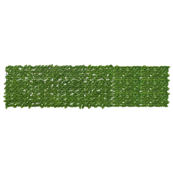 Grote foto vidaxl balkonscherm met bladeren groen en geel 300 x 75 cm tuin en terras overige tuin en terras