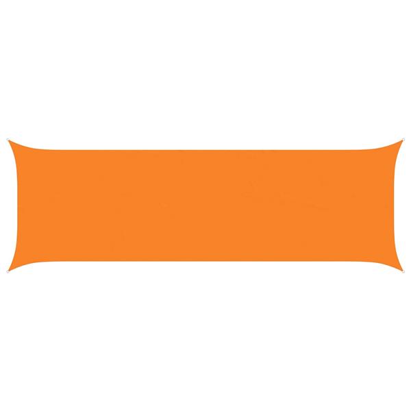 Grote foto vidaxl zonneschaduwzeil oranje 6 x 2 m 100 polyester oxford tuin en terras overige tuin en terras