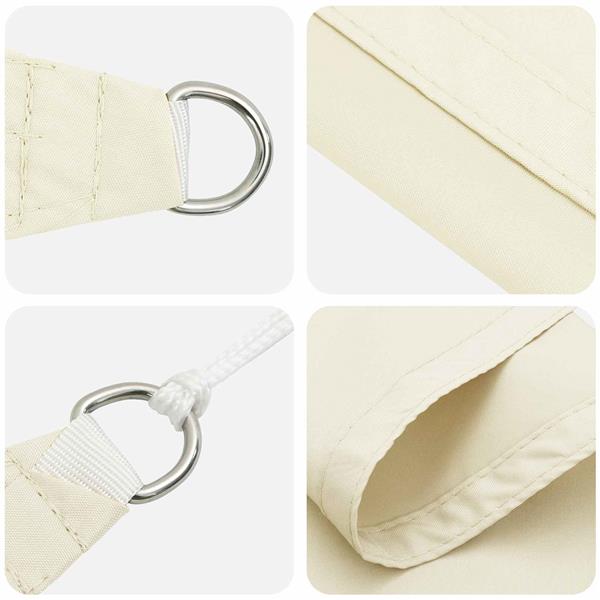 Grote foto vidaxl zonneschaduwzeil cr mekleurig 6 x 2 5 m 100 polyester oxford tuin en terras overige tuin en terras