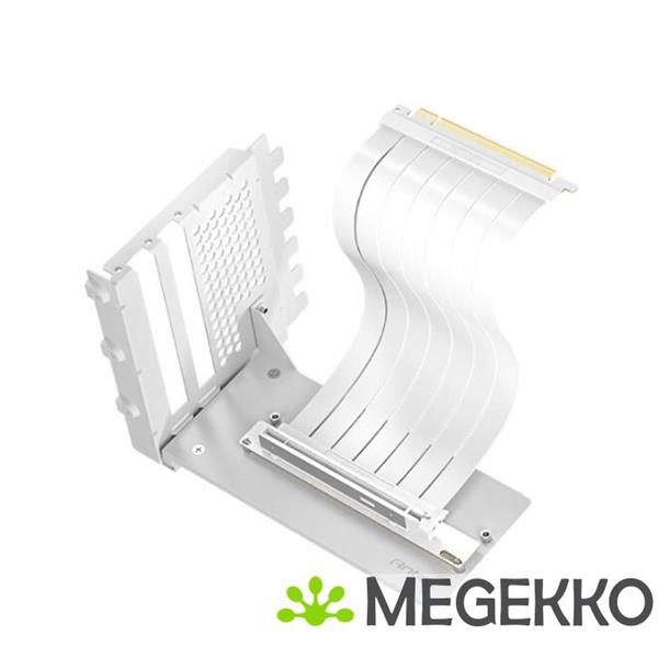 Grote foto antec pci e 5.0 white 200mm riser cable vertical bracket computers en software videokaarten