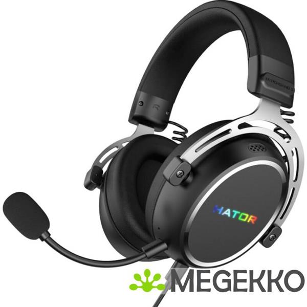 Grote foto hator hypergang 3 usb hi res rgb gaming headset zwart audio tv en foto koptelefoons
