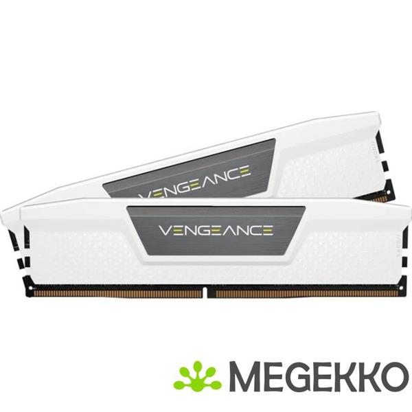 Grote foto corsair ddr5 vengeance 2x16gb 6400 white computers en software geheugens