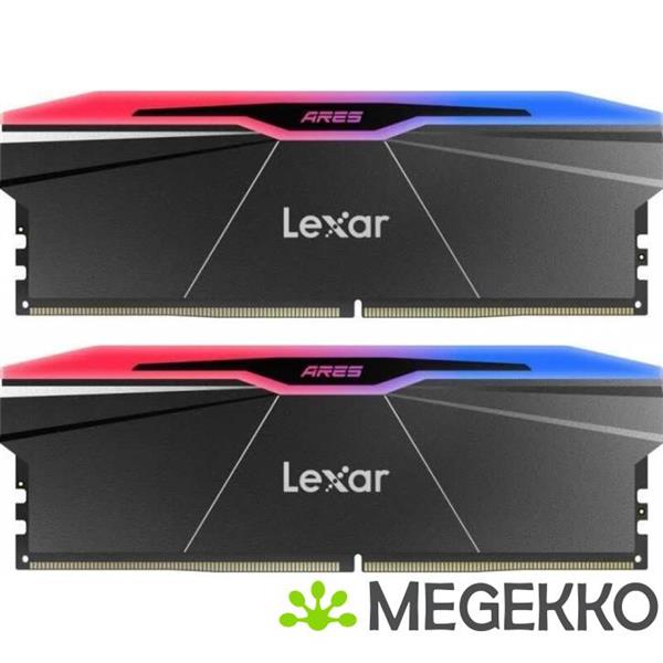 Grote foto lexar ddr5 ares rgb 2x16gb 6000 cl28 computers en software overige computers en software