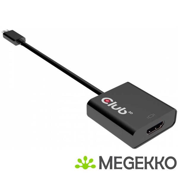 Grote foto club3d usb 3.1 type c to hdmi 2.0 uhd 4k 60hz active adapter computers en software overige