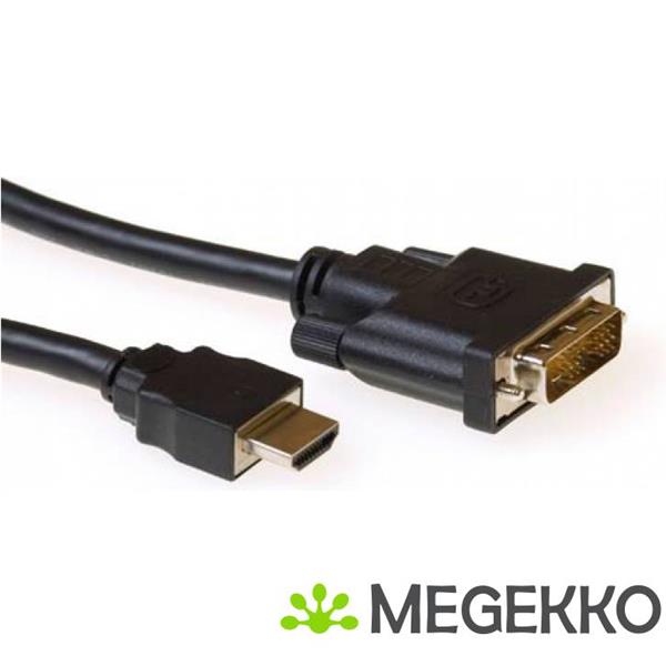Grote foto act verloopkabel hdmi a male naar dvi d male 1.00 m computers en software overige