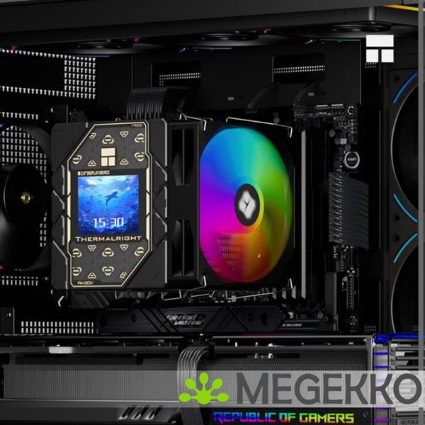 Grote foto thermalright peerless assassin 120 vision argb black computers en software overige computers en software