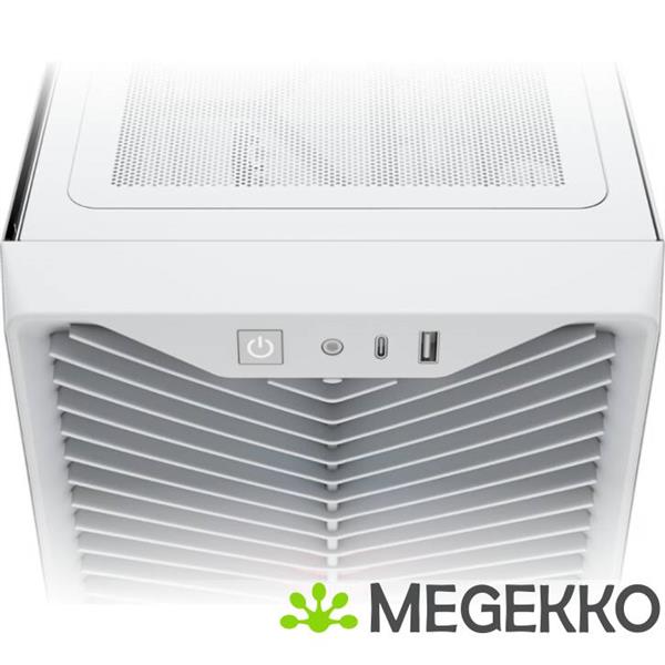 Grote foto corsair 3200d rs argb performance white computers en software behuizingen en kasten