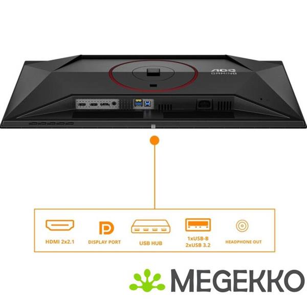 Grote foto aoc q27g4zdr 27 quad hd 240hz oled monitor computers en software overige computers en software