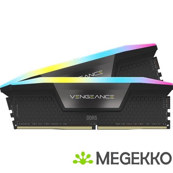 Grote foto corsair ddr5 vengeance rgb 2x16gb 6000 computers en software geheugens