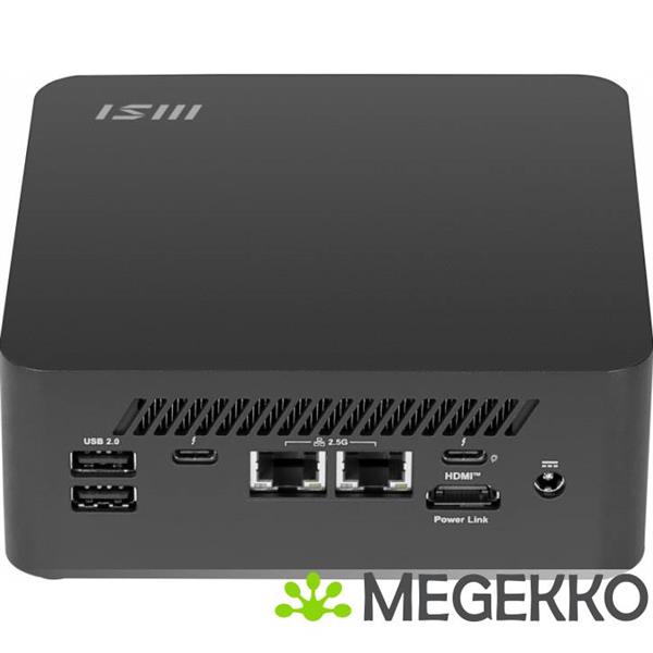 Grote foto msi cubi nuc ai 2mg 002eu copilot pc intel core ultra 7 32gb mini pc computers en software overige computers en software