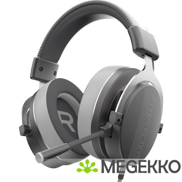 Grote foto dark project vexo wired grey gaming headset audio tv en foto koptelefoons