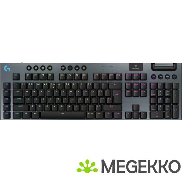 Grote foto logitech g g915 x lightspeed toetsenbord draadloos zwart gl clicky computers en software toetsenborden