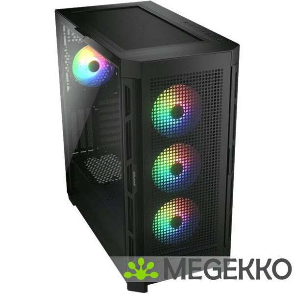 Grote foto cougar gaming duoface pro rgb midi tower zwart computers en software behuizingen en kasten