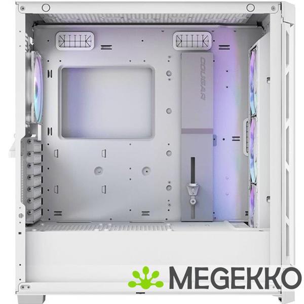 Grote foto cougar gaming duoface pro rgb midi tower wit computers en software behuizingen en kasten