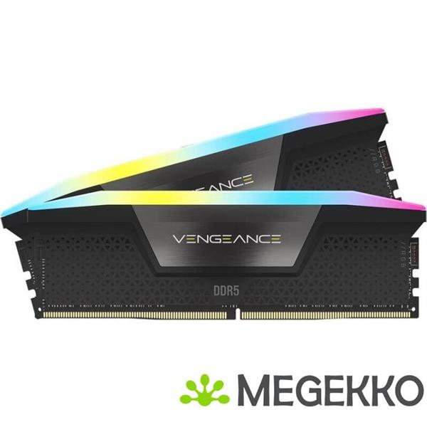 Grote foto corsair ddr5 vengeance rgb 2x8gb 5200 computers en software harde schijven