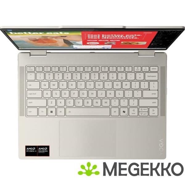 Grote foto lenovo yoga 7 14akp10 copilot pc 14 amd ryzen ai 7 computers en software overige computers en software