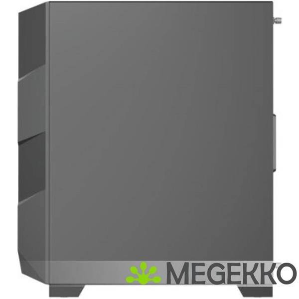 Grote foto xilence performance a breeze ii midi tower zwart computers en software behuizingen en kasten