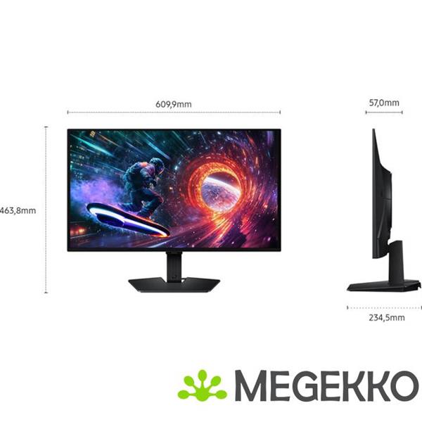 Grote foto samsung odyssey g5 ls27fg502suxen 27 qhd 180hz oled gaming monitor computers en software overige computers en software