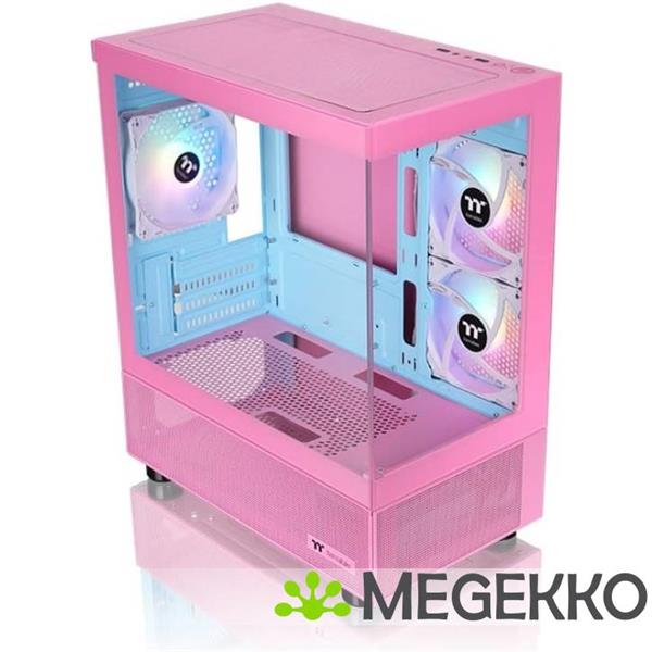 Grote foto thermaltake view 170 tg argb bubble pink computers en software behuizingen en kasten