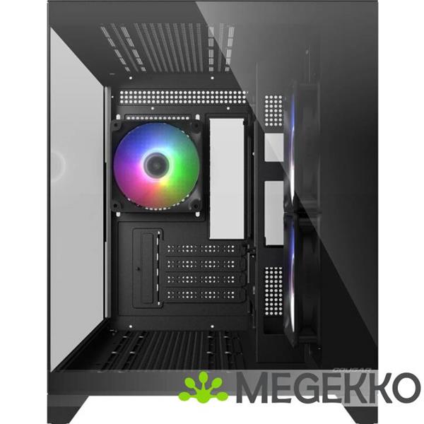 Grote foto cougar gaming fv150 mini rgb mini tower zwart computers en software behuizingen en kasten