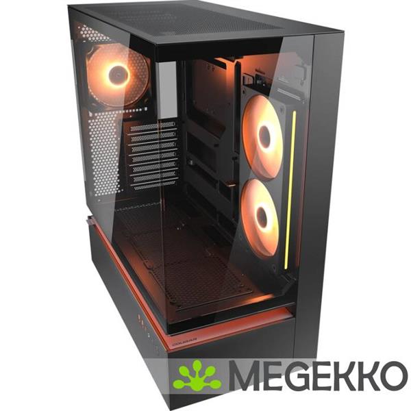 Grote foto cougar gaming cfv235 midi tower zwart computers en software behuizingen en kasten
