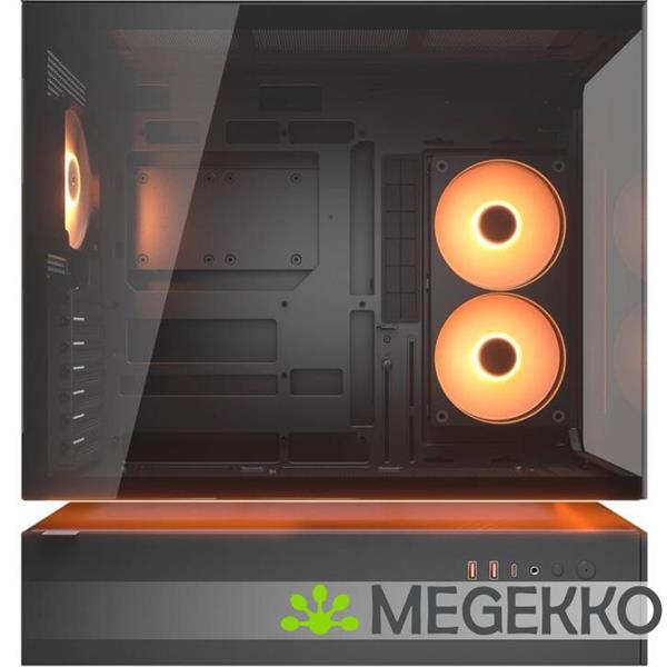 Grote foto cougar gaming cfv235 midi tower zwart computers en software behuizingen en kasten