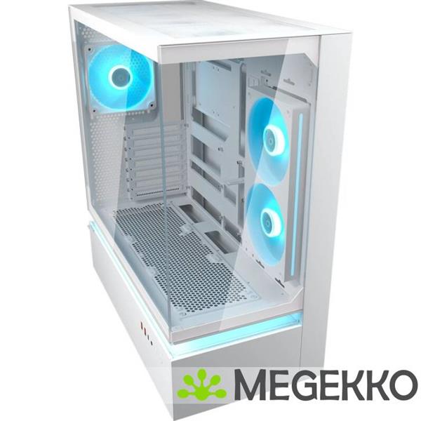 Grote foto cougar gaming cfv235 midi tower wit computers en software behuizingen en kasten