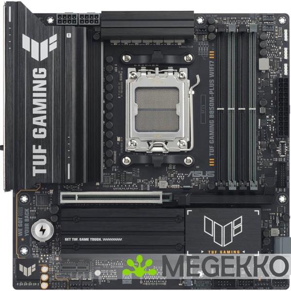 Grote foto asus tuf gaming b850m plus wifi7 computers en software moederborden
