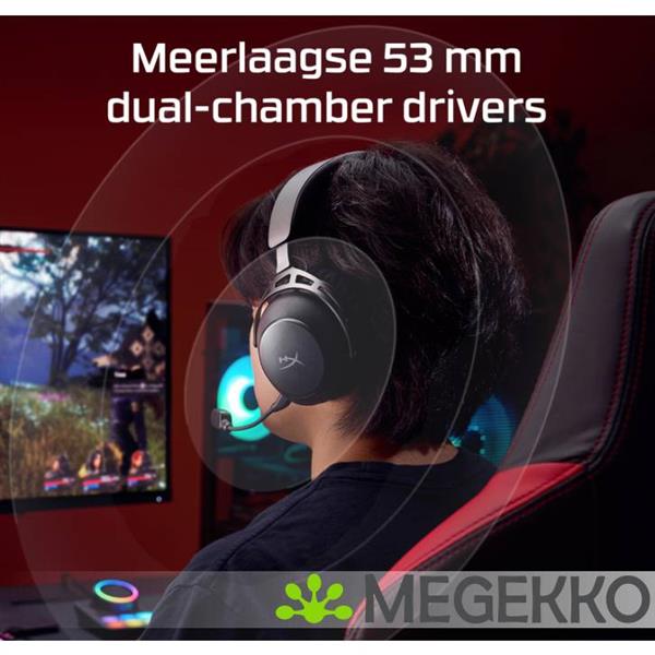 Grote foto hyperx cloud alpha 2 wireless gaming headset audio tv en foto koptelefoons