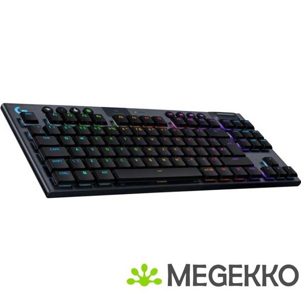 Grote foto logitech g g915 x lightspeed tkl toetsenbord draadloos zwart gl linear computers en software toetsenborden