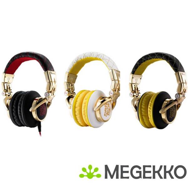 Grote foto tt esports dracco signature hoofdtelefoons bedraad hoofdband gamen zwart goud rood audio tv en foto koptelefoons