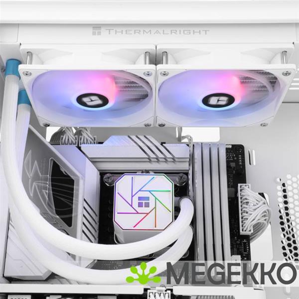 Grote foto thermalright aqua elite 240 white argb v3 computers en software behuizingen en kasten