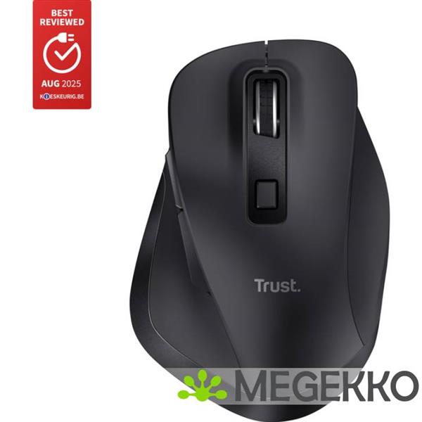 Grote foto trust fyda draadloze ergonomische rf bluetooth muis computers en software overige computers en software
