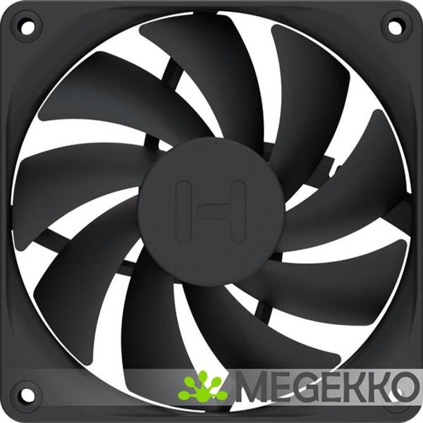 Grote foto hyte fa12 120mm pwm fan 4 pack pitch black computers en software overige computers en software