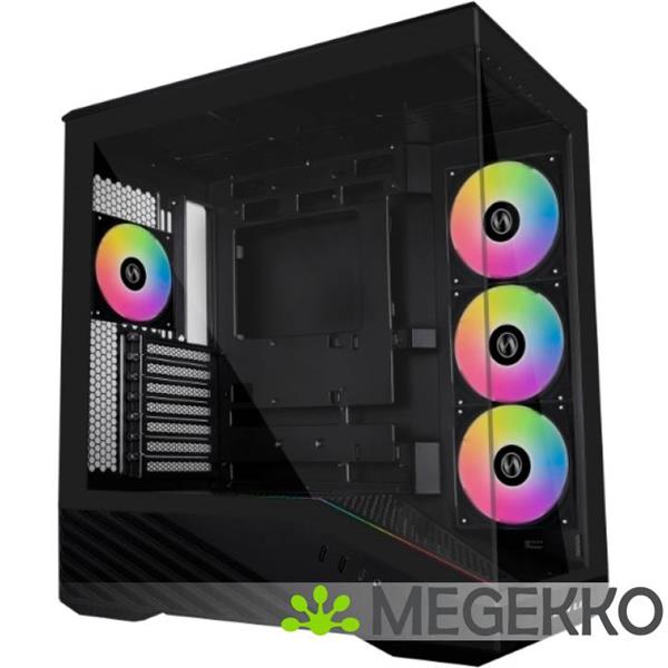 Grote foto lian li vector v100 black computers en software behuizingen en kasten