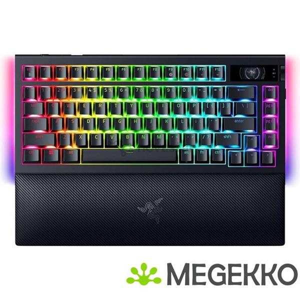 Grote foto razer blackwidow v4 pro tkl draadloos zwart razer orange computers en software overige computers en software