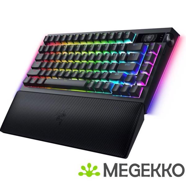Grote foto razer blackwidow v4 pro tkl draadloos zwart razer orange computers en software overige computers en software