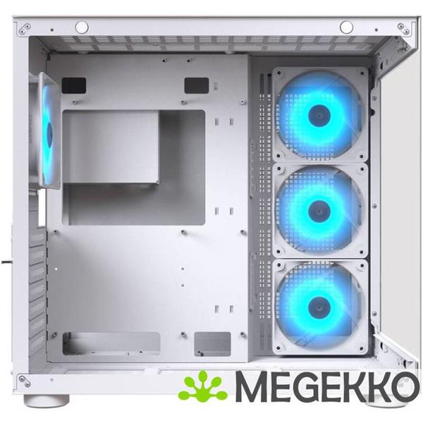 Grote foto cougar gaming fv150 rgb midi tower wit computers en software behuizingen en kasten