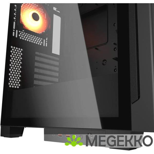 Grote foto cougar gaming airface eco rgb midi tower zwart computers en software behuizingen en kasten