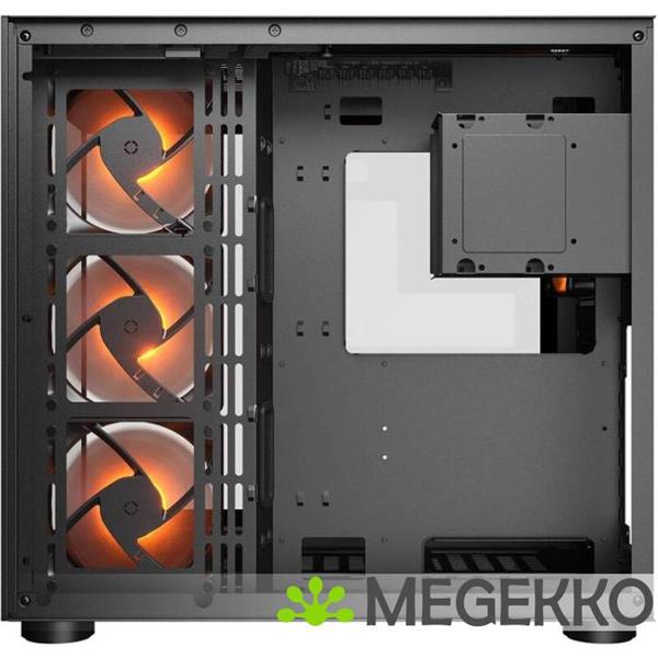 Grote foto cougar gaming fv150 rgb midi tower zwart computers en software behuizingen en kasten
