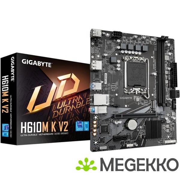 Grote foto gigabyte h610m k v2 computers en software moederborden