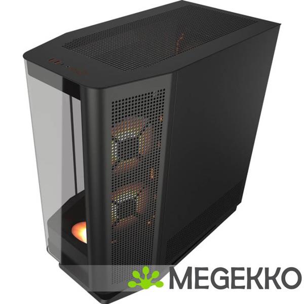 Grote foto cougar gaming fv270 rgb midi tower zwart computers en software behuizingen en kasten