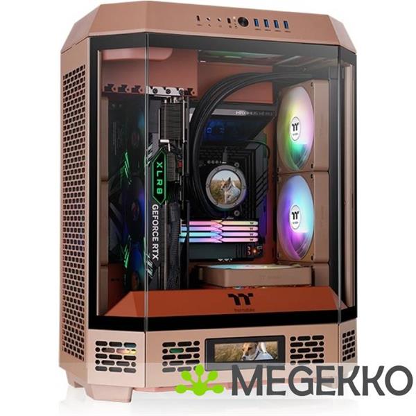 Grote foto thermaltake the tower 600 gravel sand computers en software behuizingen en kasten