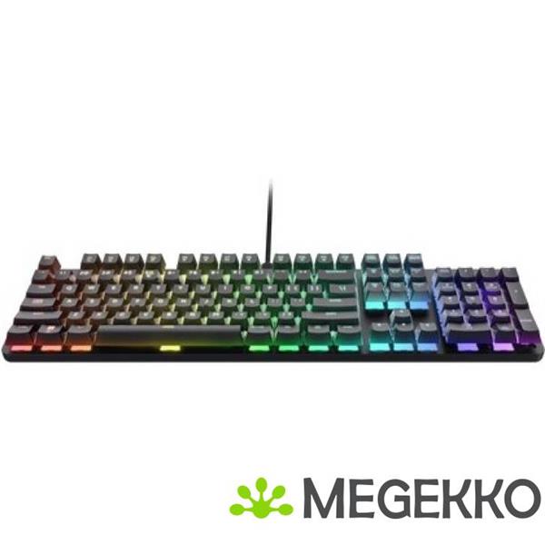 Grote foto trust gxt 871 zora toetsenbord zwart azerty belgisch computers en software toetsenborden