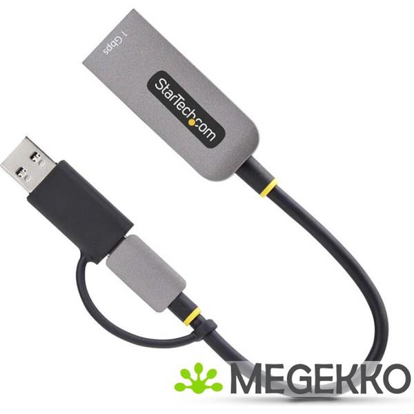 Grote foto startech.com c21ga usb ethernet netwerkkaart 5000 mbit s computers en software netwerkkaarten routers en switches