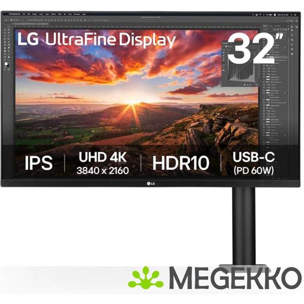 Grote foto lg ultrafine 32un880k 32 ultra hd ips ergo monitor computers en software overige computers en software