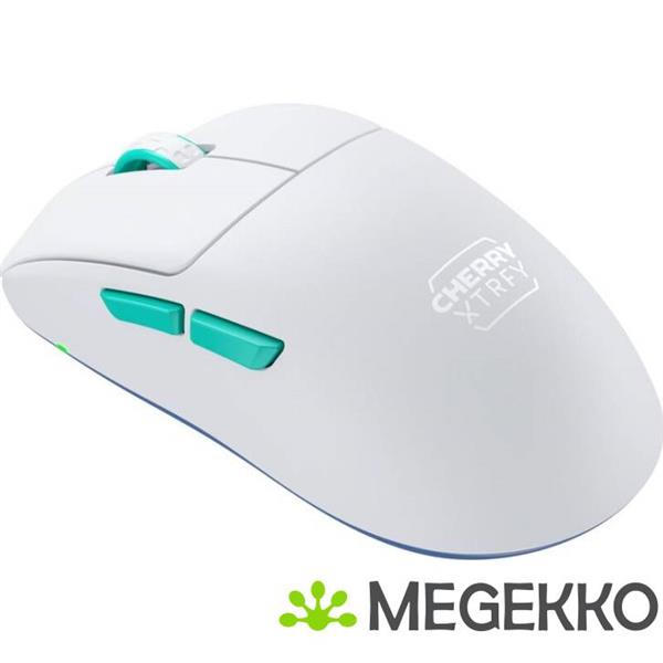 Grote foto cherry xtrfy m68 wit symmetrische draadloze gaming muis computers en software overige computers en software