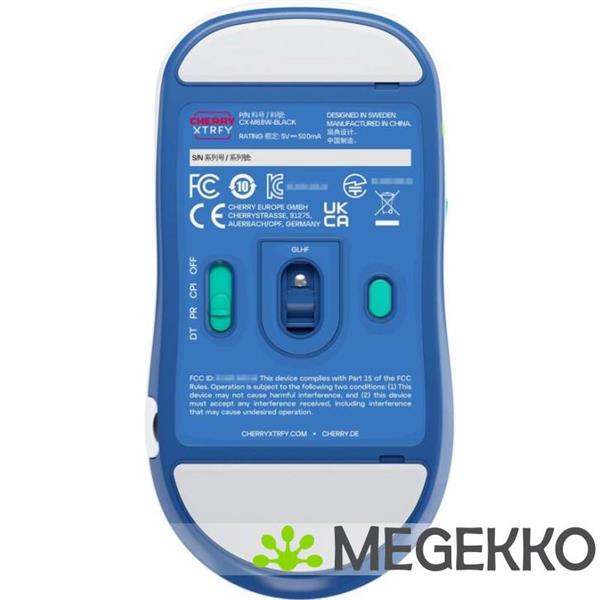 Grote foto cherry xtrfy m68 wit symmetrische draadloze gaming muis computers en software overige computers en software