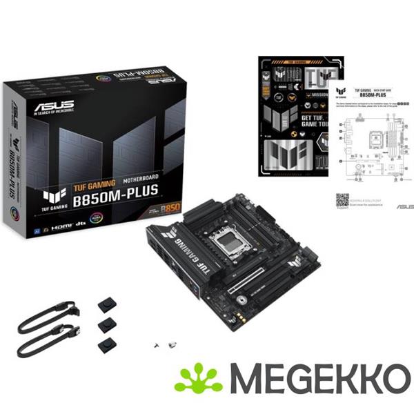 Grote foto asus tuf gaming b850m plus computers en software moederborden