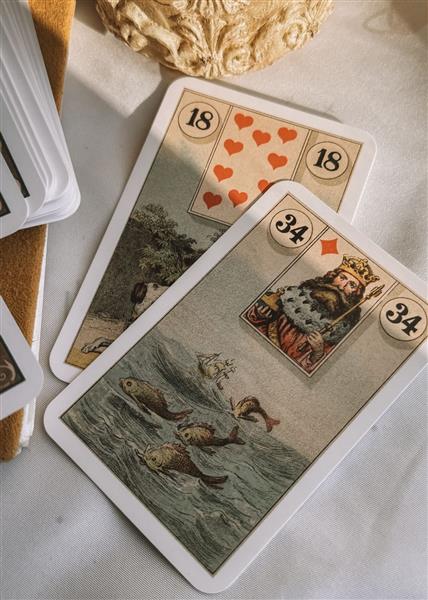 Grote foto gratis 1 vraag via whatsapp lenormand reading paranormaal kaartleggen